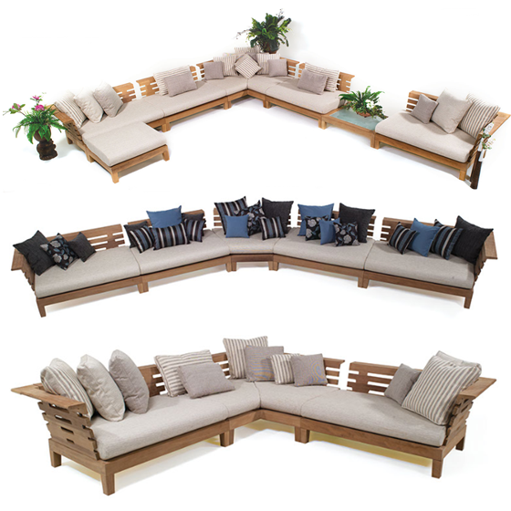 Sultan's Corner Sofa Set