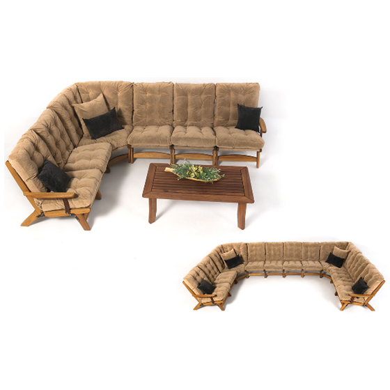 Deluxe Corner Sofa Set